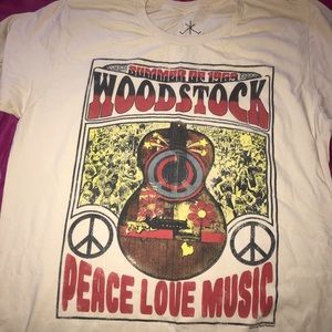 woodstock tshirt